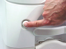 Load image into Gallery viewer, Portable Toilet - 2.6 Gallon, Tan with Stainless Steel