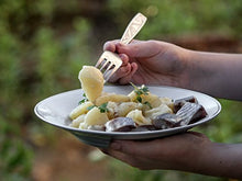 Load image into Gallery viewer, Stainless Steel Plate Set - 8.5 inch Ultra-Portable Dinnerware Set