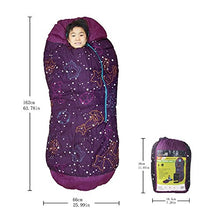 Load image into Gallery viewer, Boy or Girl Glow-in-The-Dark Sleeping Bag