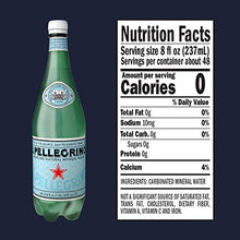 Load image into Gallery viewer, S.Pellegrino Sparkling Natural Mineral Water, 33.8 fl oz. (Pack of 12)