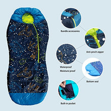 Load image into Gallery viewer, Boy or Girl Glow-in-The-Dark Sleeping Bag