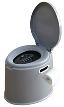Load image into Gallery viewer, Basicwise Portable Travel Toilet for Camping and Hiking