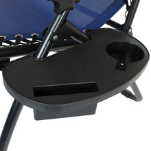 Load image into Gallery viewer, Zero Gravity Reclining Lounge Chairs Set of 2, with Pillows, Cup Holders and Matching Tables