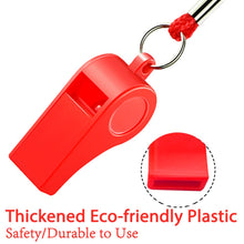 Load image into Gallery viewer, Hipat Whistle, 12 Packs Sports Whistles with Lanyard
