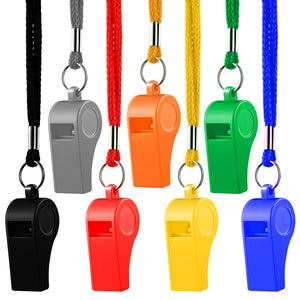 Hipat Whistle, 12 Packs Sports Whistles with Lanyard