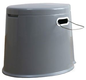 Basicwise Portable Travel Toilet for Camping and Hiking