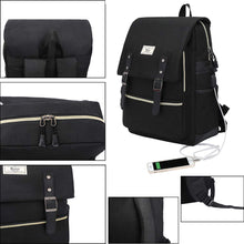 Load image into Gallery viewer, Unisex College Bag Fits up to 15.6’’ Laptop