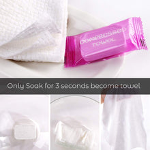Load image into Gallery viewer, Mini Disposable Compressed Washcloth(14"x9") - 10 Pack