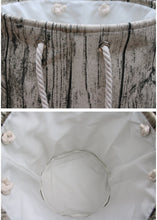 Load image into Gallery viewer, Stylish Tree Stump Shape Design Storage Basket