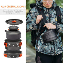Load image into Gallery viewer, Overmont Ultralight Camping Cookware Set