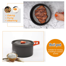Load image into Gallery viewer, Overmont Ultralight Camping Cookware Set