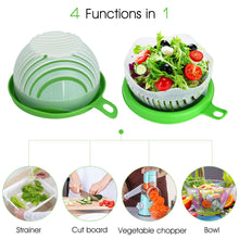 Load image into Gallery viewer, Salad Cutter Bowl Easy Salad Maker