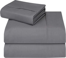 Load image into Gallery viewer, Utopia Bedding 3-Piece Twin Bed Sheet Set (Grey)