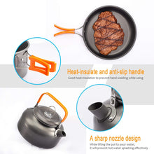 Load image into Gallery viewer, Overmont Ultralight Camping Cookware Set