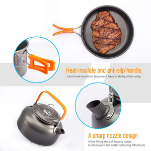 Overmont Ultralight Camping Cookware Set