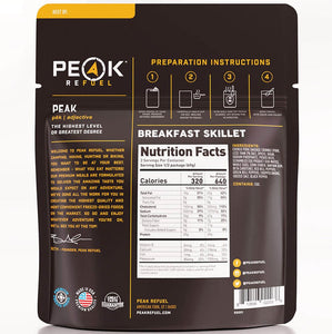 Freeze Dried Backpacking and Camping Food