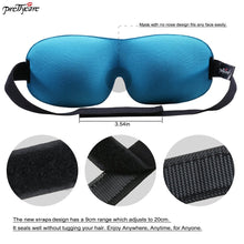 Load image into Gallery viewer, 3D Sleep Mask with EarPlugs &amp; Yoga Silk Bag