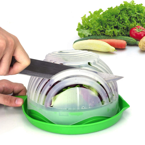 Salad Cutter Bowl Easy Salad Maker
