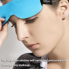Load image into Gallery viewer, 3D Sleep Mask with EarPlugs &amp; Yoga Silk Bag