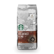 Load image into Gallery viewer, Starbucks Breakfast Blend Medium Roast Ground Coffee, 20-Ounce Bag