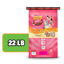 Load image into Gallery viewer, Purina Friskies Dry Cat Food; Gravy Swirlers - 22 lb. Bag