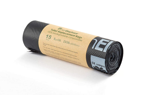 Portable Toilet Replacement Bags 100% Biodegradable