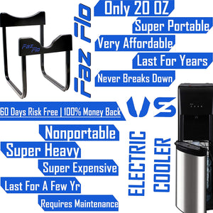 5 Gallon Water Bottle Jug Drink Dispenser Stand