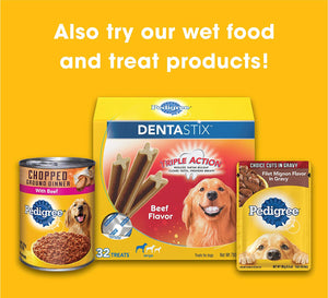 Pedigree Adult Dry Dog Food - Grilled Steak & Vegetable Flavor