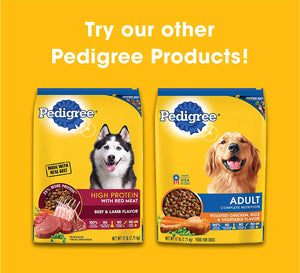 Pedigree Adult Dry Dog Food - Grilled Steak & Vegetable Flavor