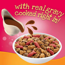 Load image into Gallery viewer, Purina Friskies Dry Cat Food; Gravy Swirlers - 22 lb. Bag