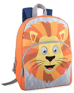 Animal Friends Critter Backpacks With Reinforced Straps (LION)