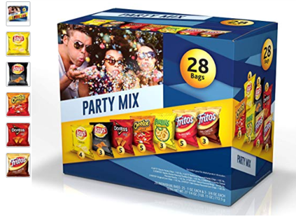Frito-Lay VP Party Mix Cube, 28 Count