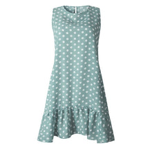 Load image into Gallery viewer, Women Summer Dress Polka Dot Dress