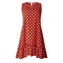Load image into Gallery viewer, Women Summer Dress Polka Dot Dress
