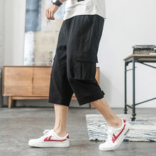 Load image into Gallery viewer, Men&#39;s Baggy Multi Pocket Cargo Shorts