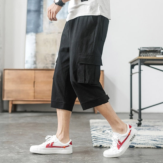 Men's Baggy Multi Pocket Cargo Shorts