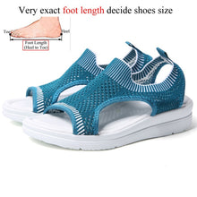 Load image into Gallery viewer, Women's Low Wedge Sandals