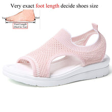 Load image into Gallery viewer, Women's Low Wedge Sandals