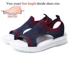 Load image into Gallery viewer, Women's Low Wedge Sandals