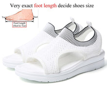 Load image into Gallery viewer, Women's Low Wedge Sandals