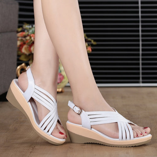 Cross Strap Sandals