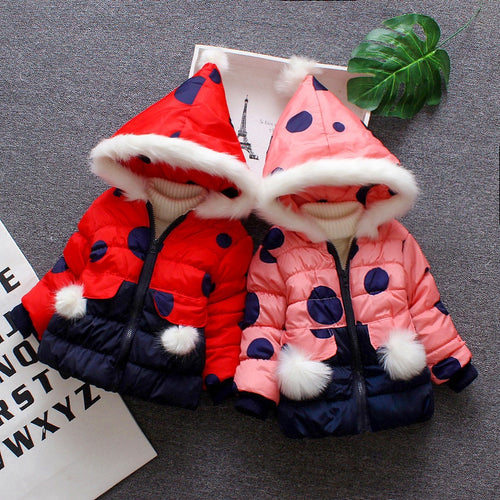 Girls Thicken Winter Jackets