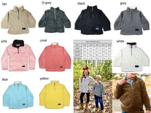 Load image into Gallery viewer, Children's Sherpa Pullover Jacket