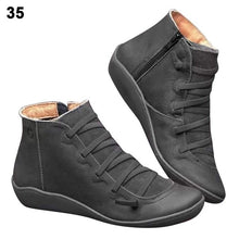 Load image into Gallery viewer, Women's Leather Ankle Boots