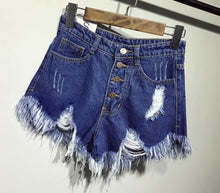 Load image into Gallery viewer, Women&#39;s Denim Shorts
