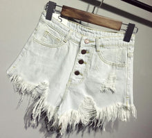 Load image into Gallery viewer, Women&#39;s Denim Shorts