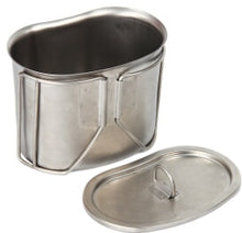 Load image into Gallery viewer, Stainless Steel Military Canteen 1L