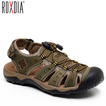 Load image into Gallery viewer, Breathable Men Sandals Genuine Leather