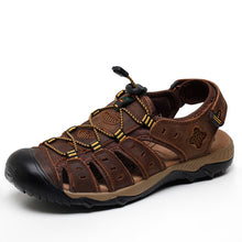 Load image into Gallery viewer, Breathable Men Sandals Genuine Leather