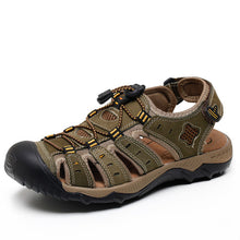 Load image into Gallery viewer, Breathable Men Sandals Genuine Leather